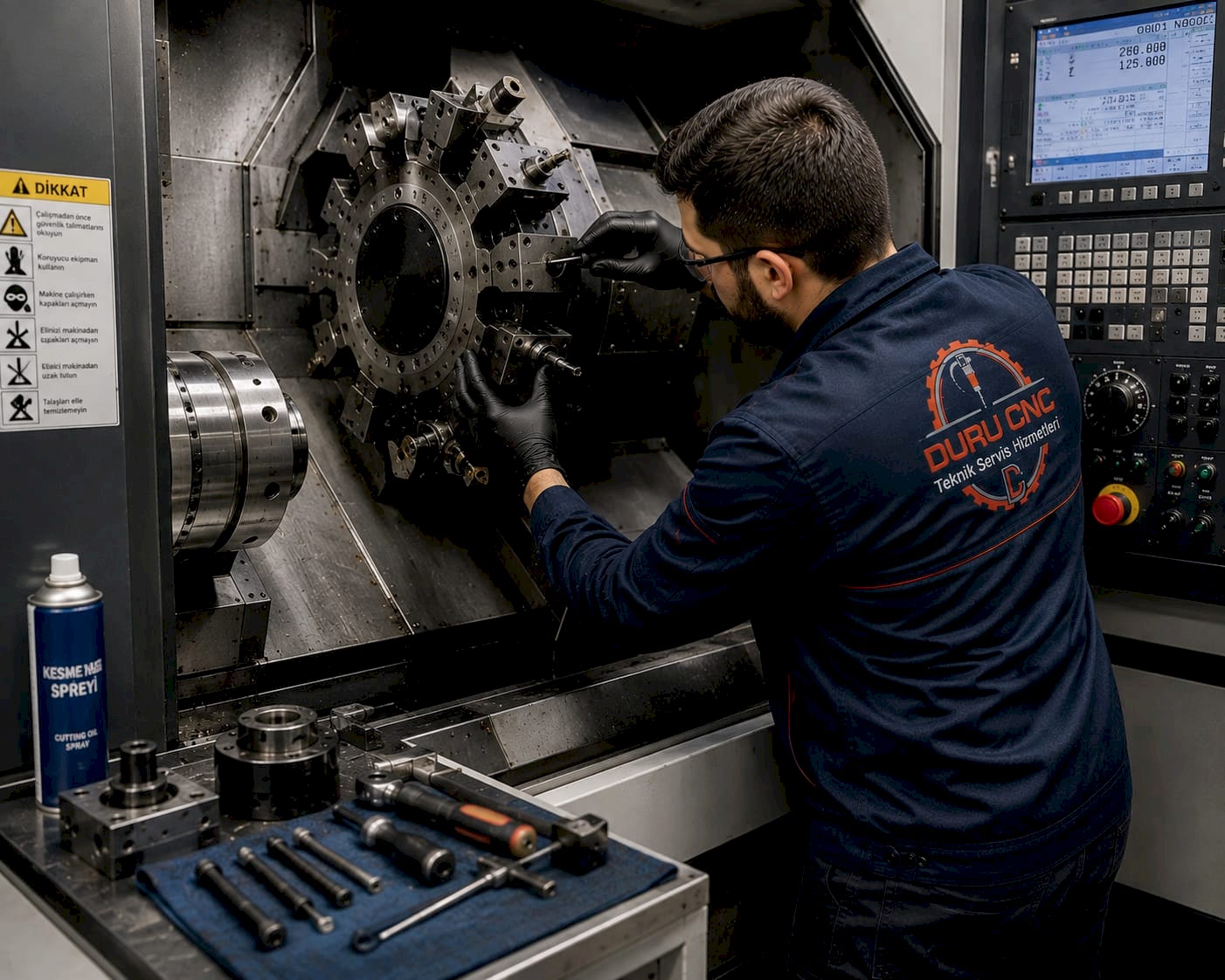Taret bakımı ve CNC teknik servis