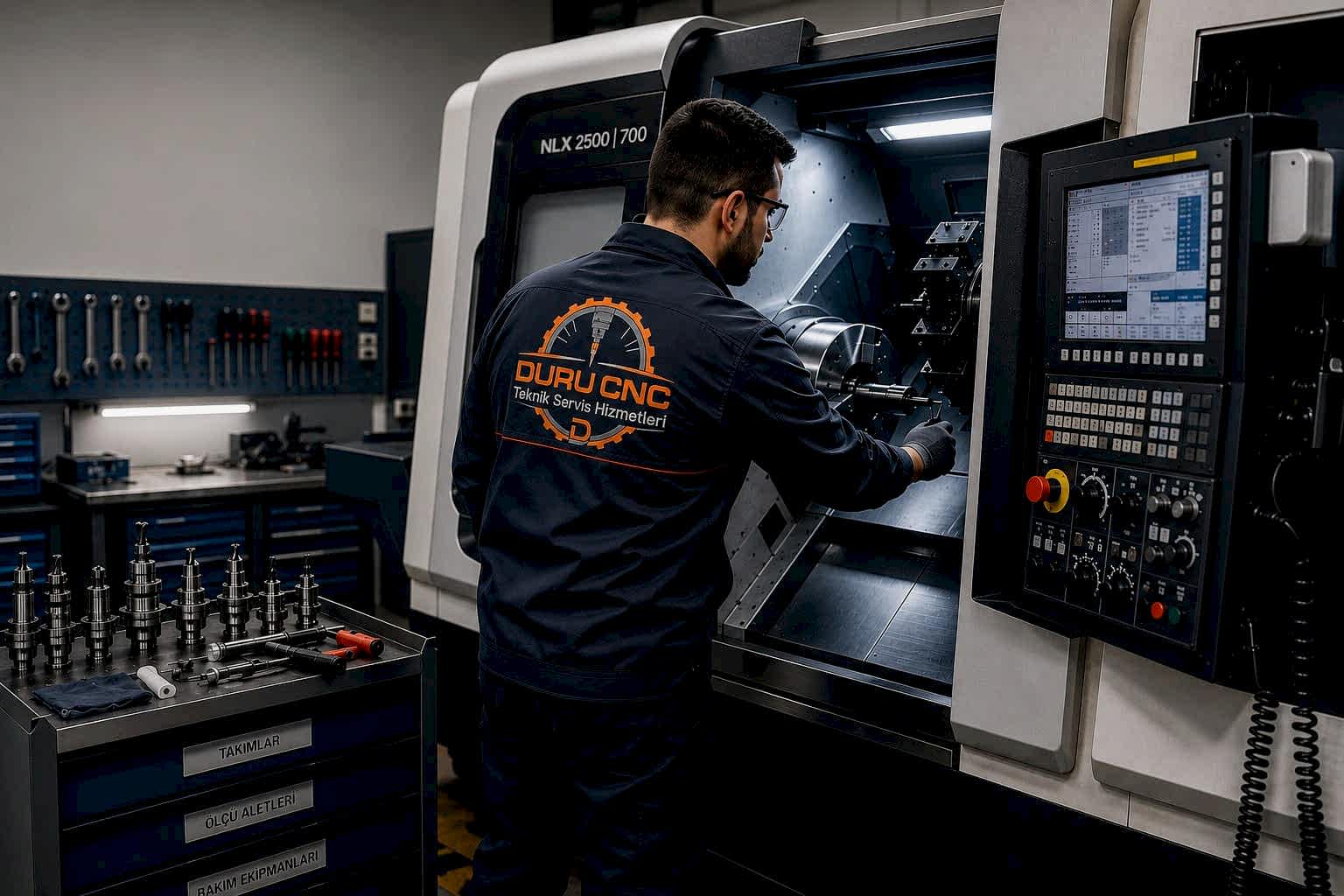 CNC torna bakımı ve arıza tespiti